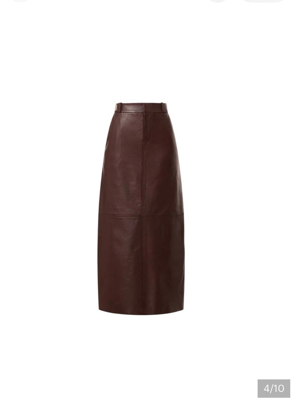 Veda leather skirt size 4